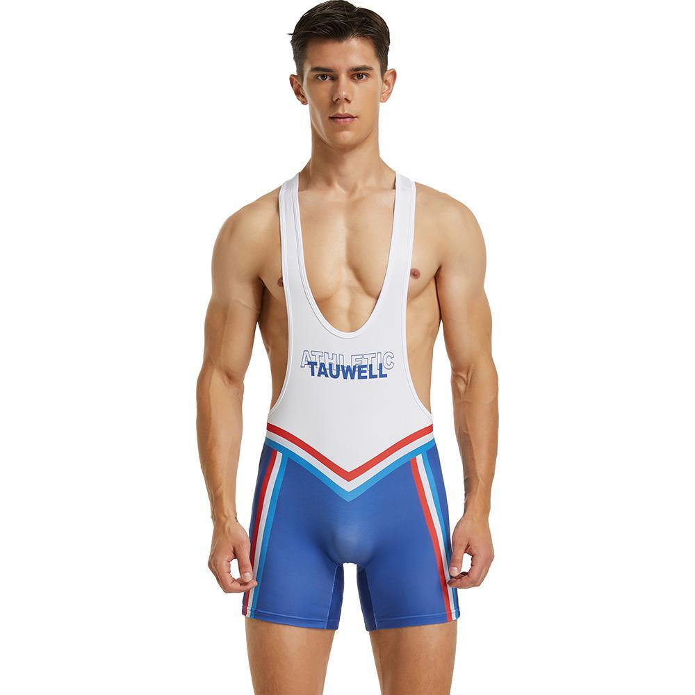 SEOBEAN-camisetas interiores para hombre, camiseta de lucha libre, entrenamiento físico, chaleco de una pieza, ropa interior, mono de culturismo