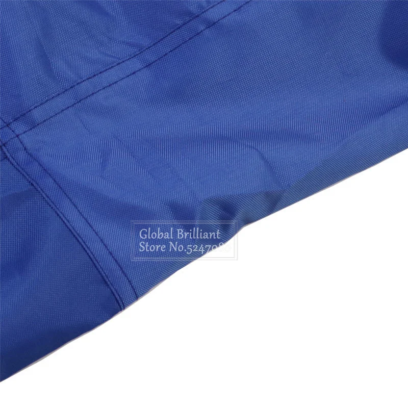 420d 6-225hp barco completo motor de popa capa impermeável pára-sol proteção à prova de poeira azul para motor 6-225hp