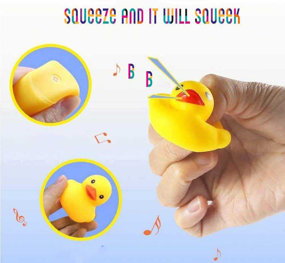 子供用ベビーバスおもちゃ 浴槽アヒルおもちゃセット 子供用フローティングバスおもちゃ アヒル6個付き 漁網 浴室幼児おもちゃ 水