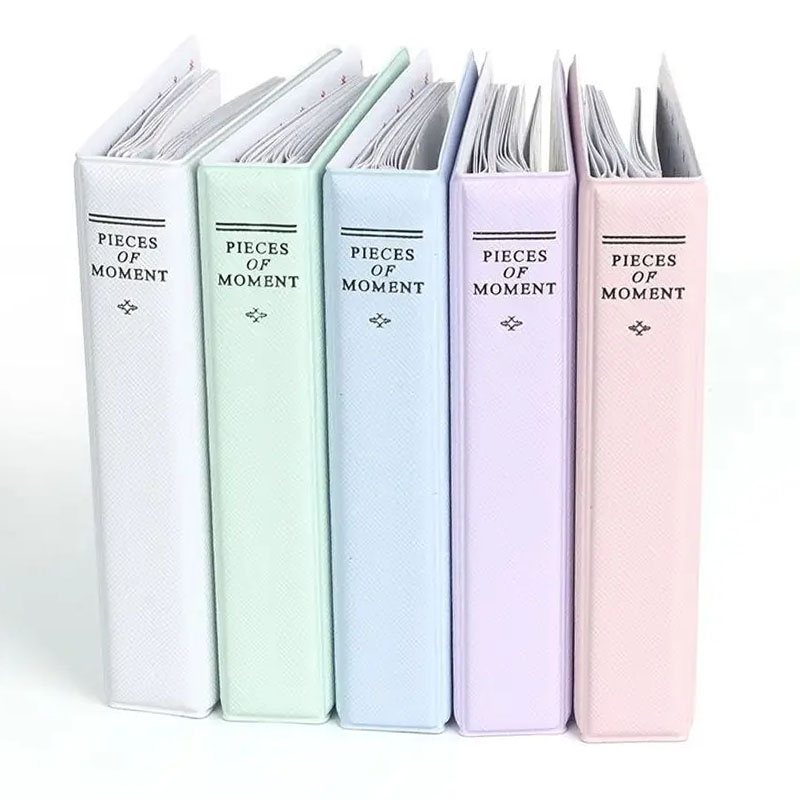 Álbum de fotos com 64 bolsos, câmera instantânea, 3 polegadas, armazenamento de fotos, selos, cartões, para fujifilm instax mini 12/11/9/8