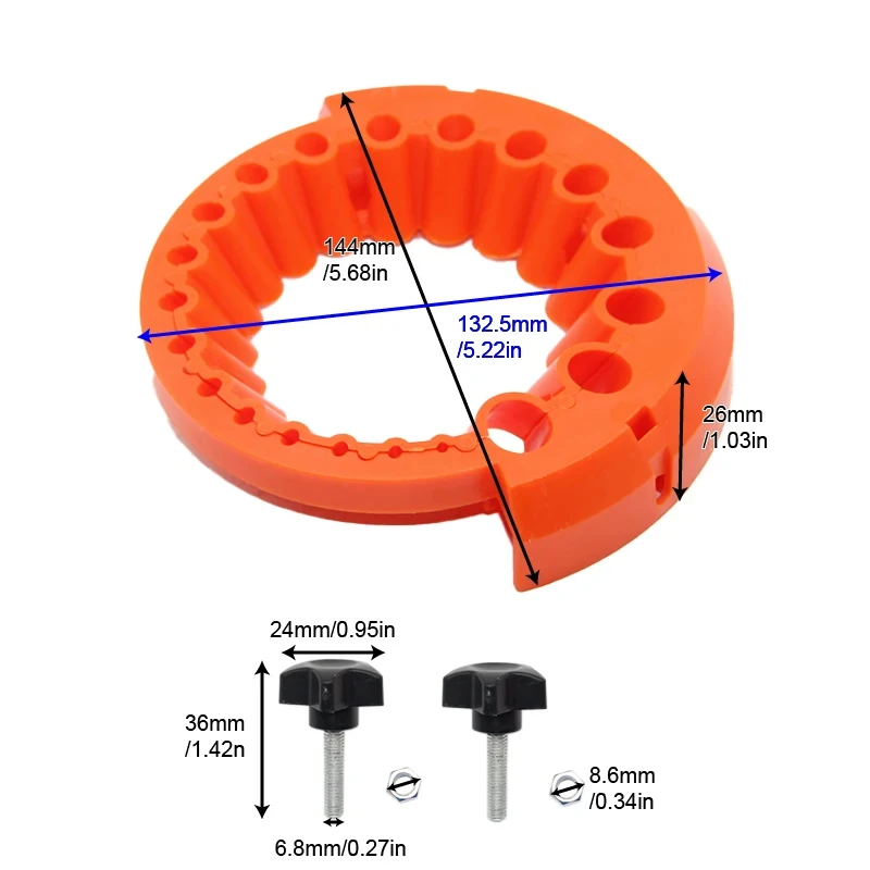 Multifunktionaler allgemeiner Scheibenbohrerschleifer, 2–13 mm Bohrer, Schleifen, Hilfshalterung, Typ 100/115, Winkelschleifer, Polierwerkzeug, Zugang
