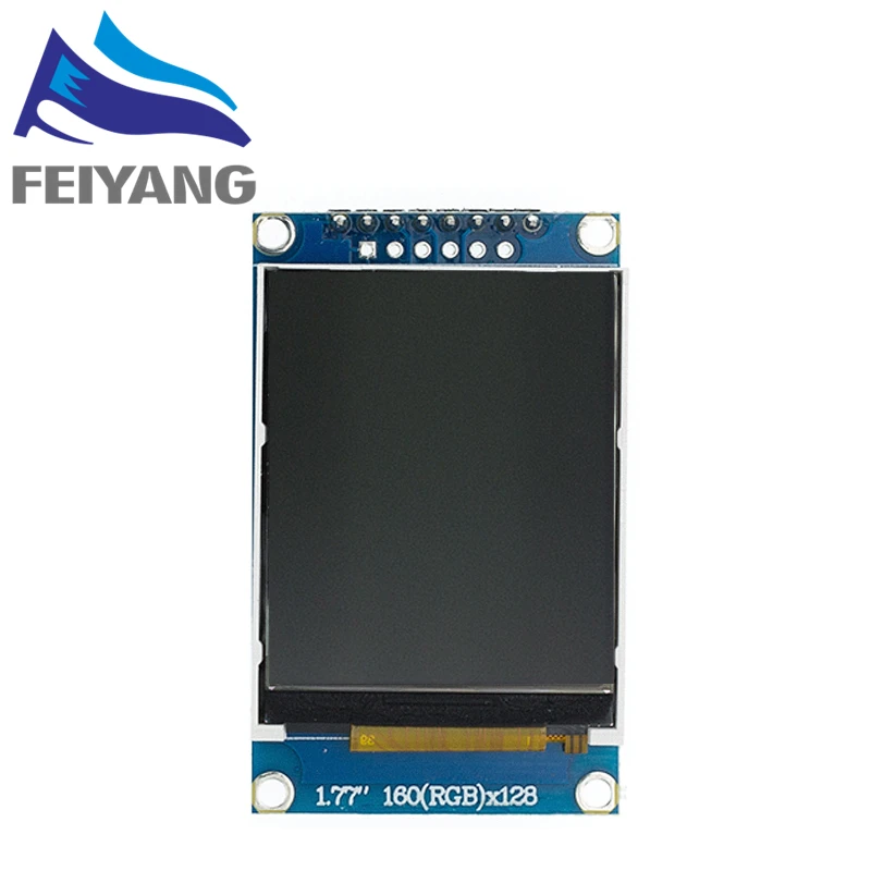 SAMIROB TFT Display 0.96 / 1.3 1.44 1.77 1.8 2.0 2.4 Polegada IPS 7P SPI HD 65K Módulo LCD colorido ST7735 Drive IC para Arduino