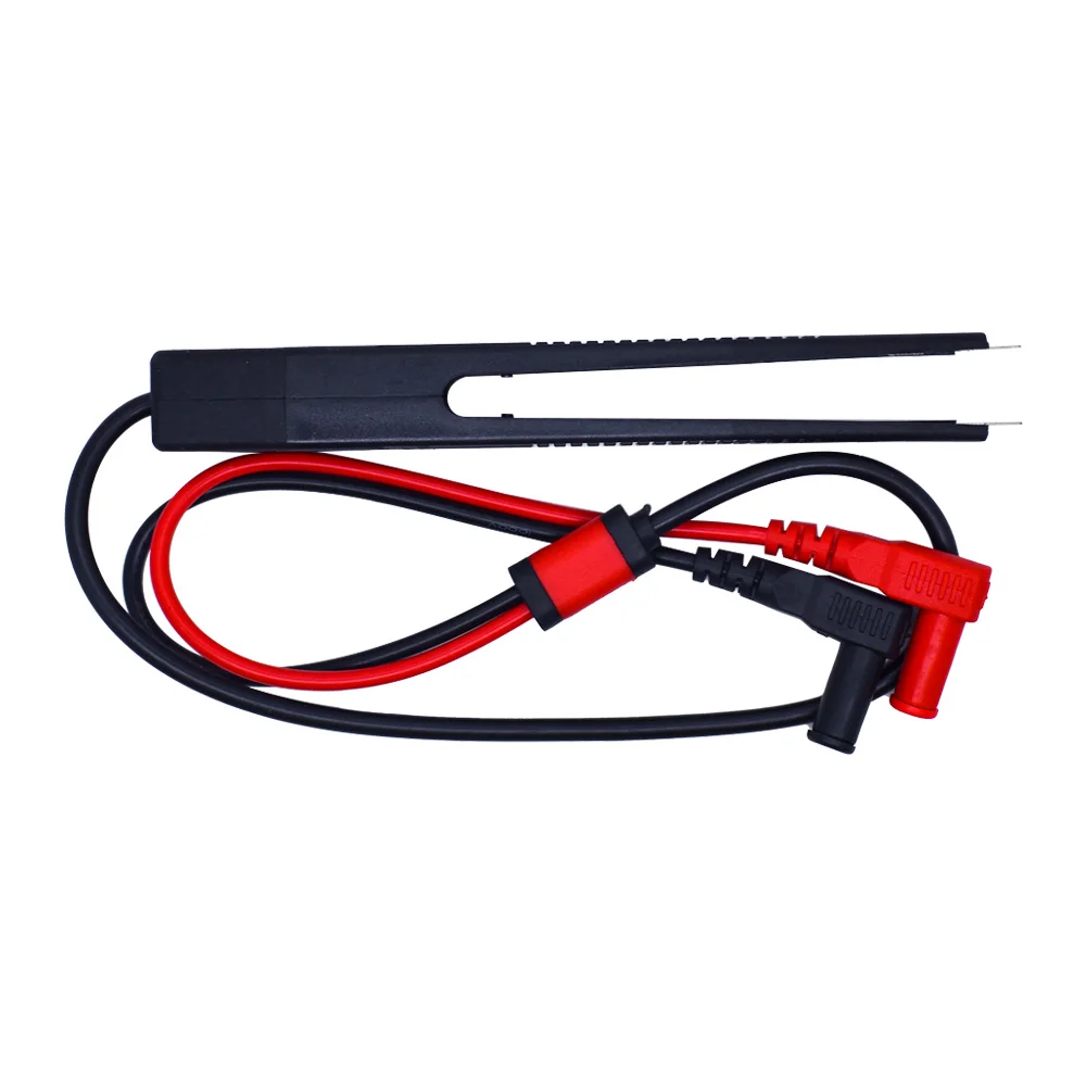 LIZAO SMD SMT Chip Clip de prueba sonda de plomo multímetro Digital medidor pinzas condensador resistencia pinzas