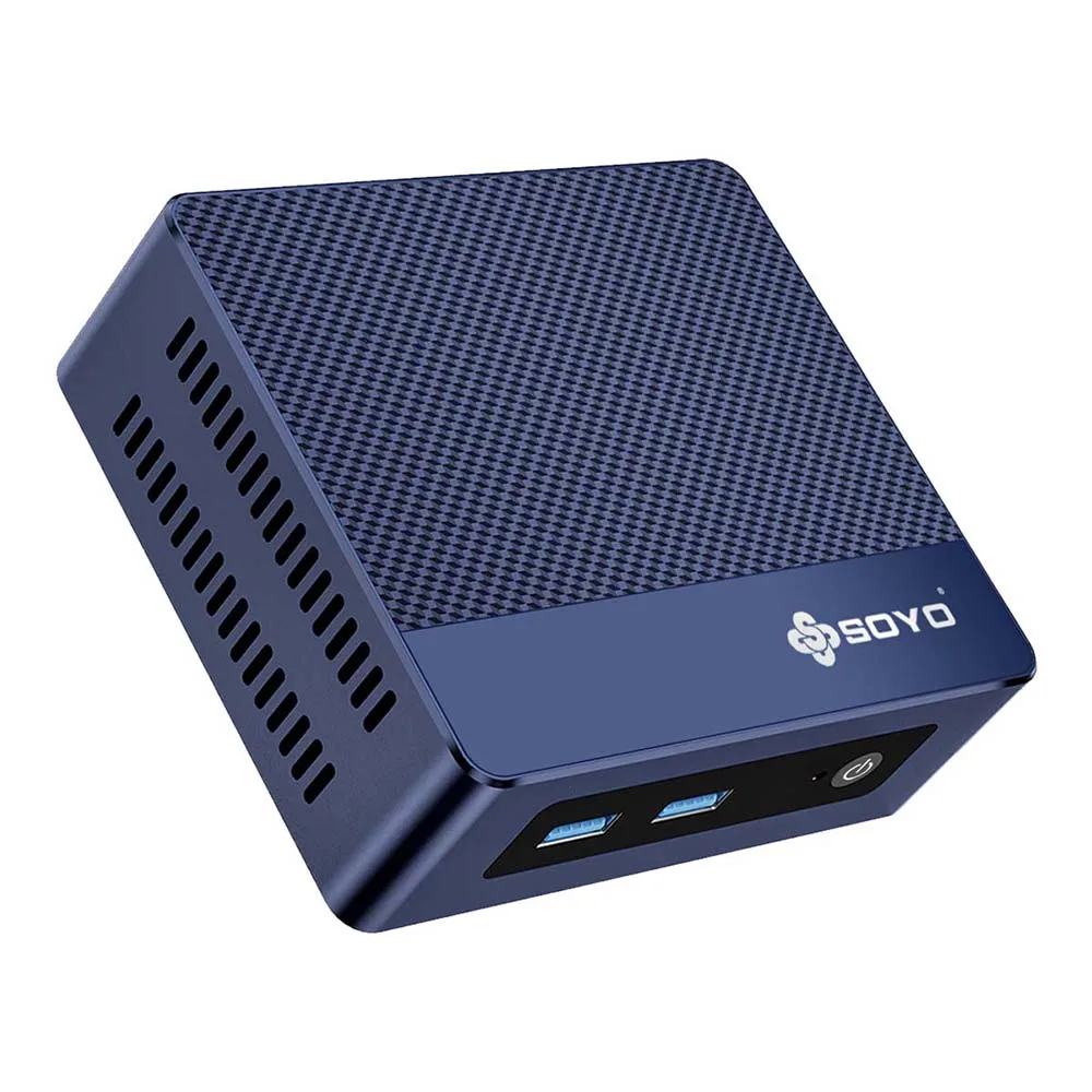 SOYO M4 Plus Мини-ПК Intel Twin-Lake N150 Процессор Windows 11 DDR4 16 ГБ ОЗУ 512 ГБ M.2 SSD ПЗУ WiFi-5 HD+DP Портативный мини-компьютер