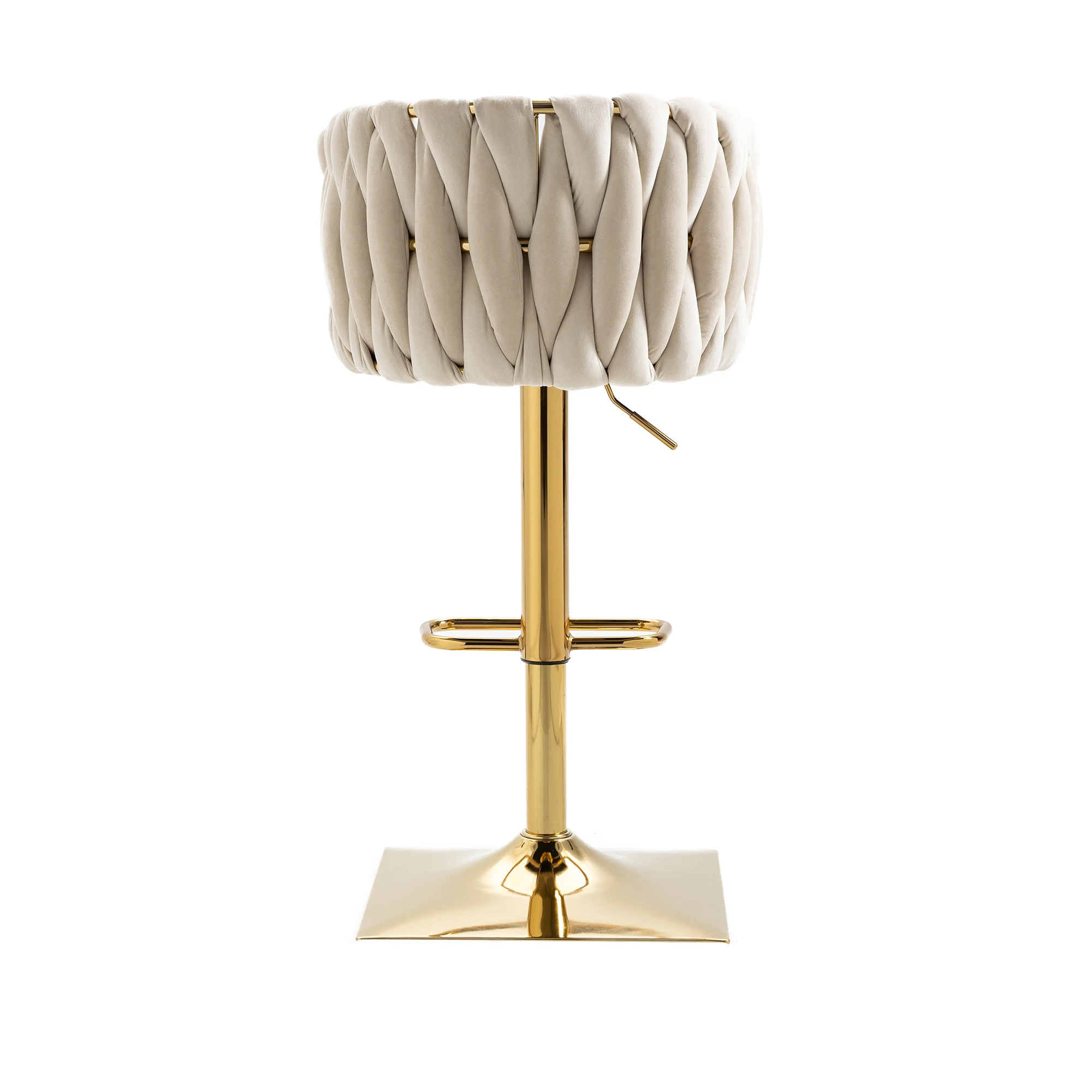 LVHOM Tabourets de bar modernes avec repose-pieds, chaises de comptoir avec structure en métal, adaptés à l'îlot de cuisine, à la salle à manger, au bar