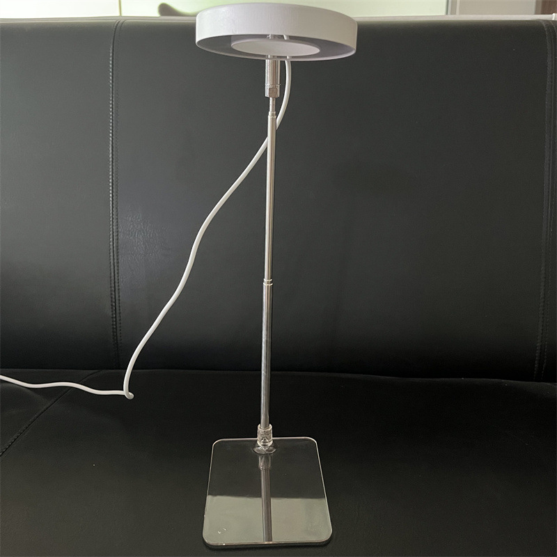 Luz de crescimento LED solar interna de espectro completo, escurecimento de quatro engrenagens, viridiplantae carnudo, luz de preenchimento telescópica de piso de flor