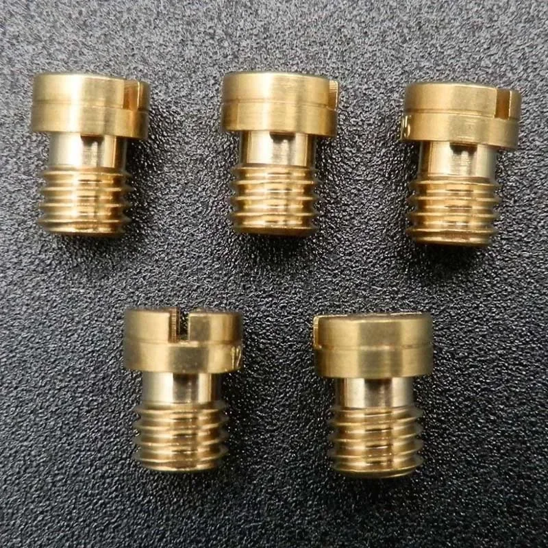 Gói 10 Chiếc M5 Chính Phản Lực 5Mm Cho Keihin OKO KOSO PWK Bộ Chế Hòa Khí 125cc 150cc CVK PZ27 PZ30 152QMI 157QMJ Kiêm Bật Lửa Xe Tay Ga Phần
