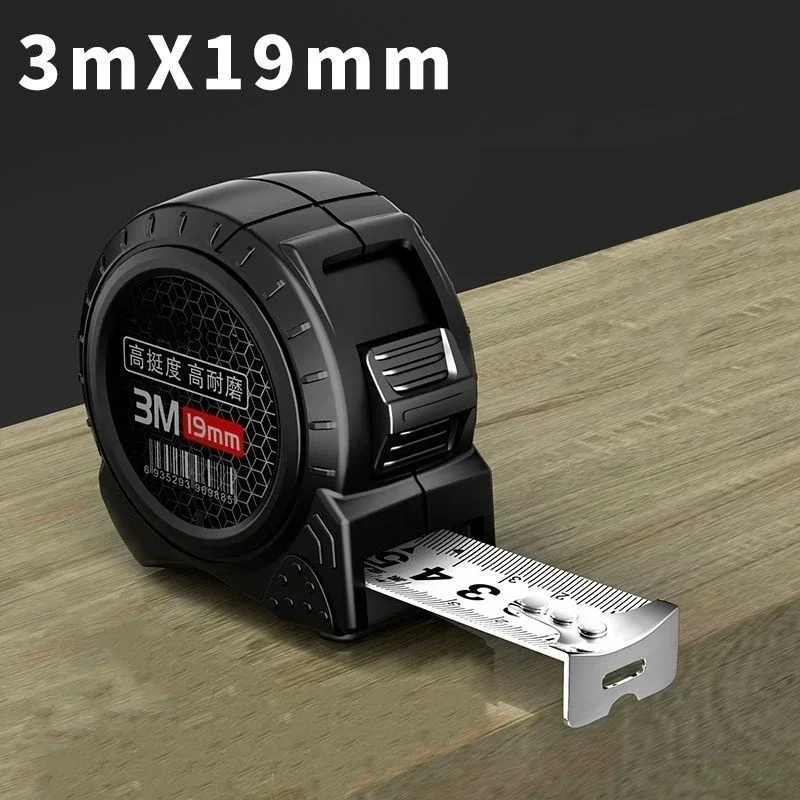 Measuring Tape Self 5/10M High Precision Wear-resistant Ruler Measuring Tools Locking Fluorescent Steel Tape Measure Retractable
