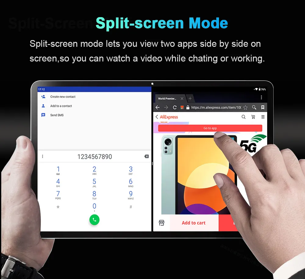 Pad 11 Pro 11.0 inch 2.5K Tablet  Android 13 16GB+1TB Snapdragon 8 gen2 octa-core 10000mAh supports Split-screen Mode Tablets