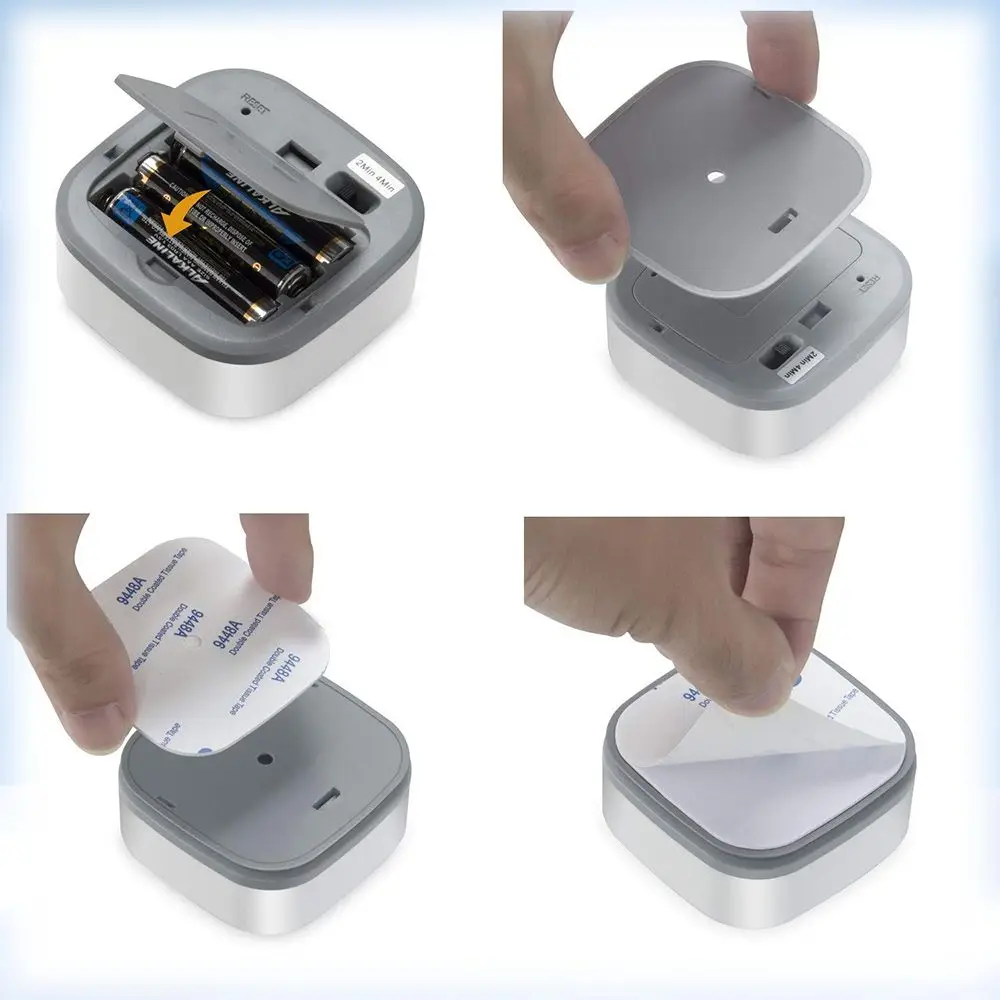 Tuya-Sensor de movimiento PIR inteligente, WIFI, inalámbrico, Detector de movimiento del cuerpo humano, sistema de automatización del hogar, Control por aplicación por Alexa y Google IFTTT