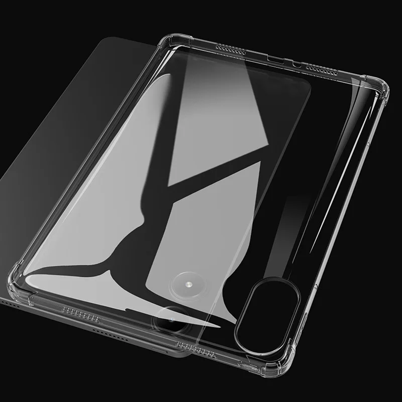 Airbags de TPU suave para Redmi Pad Pro 12,1 pulgadas 2024, funda transparente, funda trasera de silicona para tableta