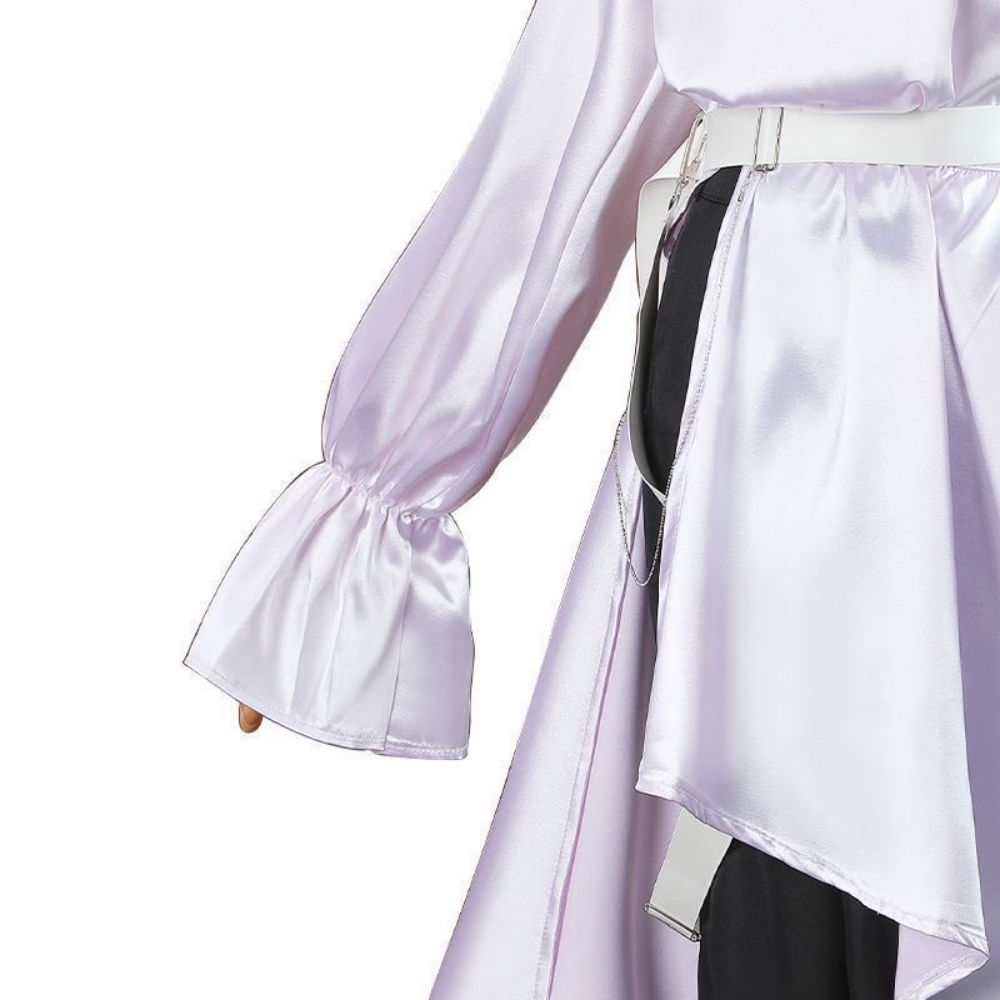 Luka Cosplay disfraz Anime Alien Stage Luka Cosplay disfraz amarillo claro pelo corto peluca sintética