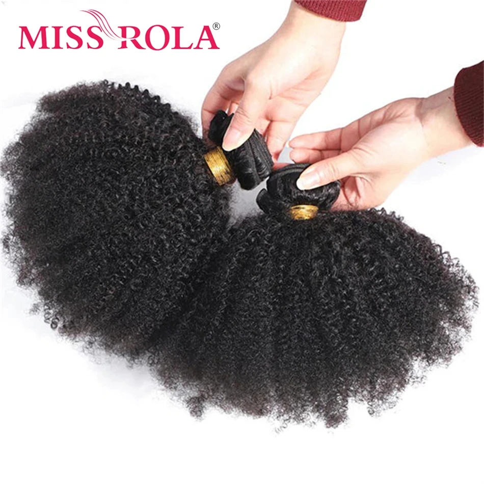 Hoa Hậu Rola Peru Kinky Tóc Xoăn Dệt Lưng 100% Tóc 8-30 Inch Màu Tự Nhiên Làm Xoăn Tóc remy Đôi Wefts
