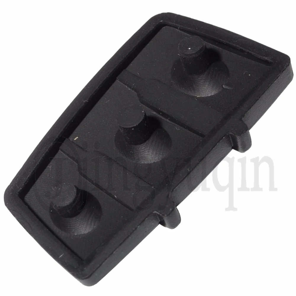 Jingyuqin Für Audi A3 A4 A5 A6 A8 Q5 Q7 TT S LINIE RS Gummi Pad Remote Key Keyless Fob 3 Taste Switchblade Flip Ersatz