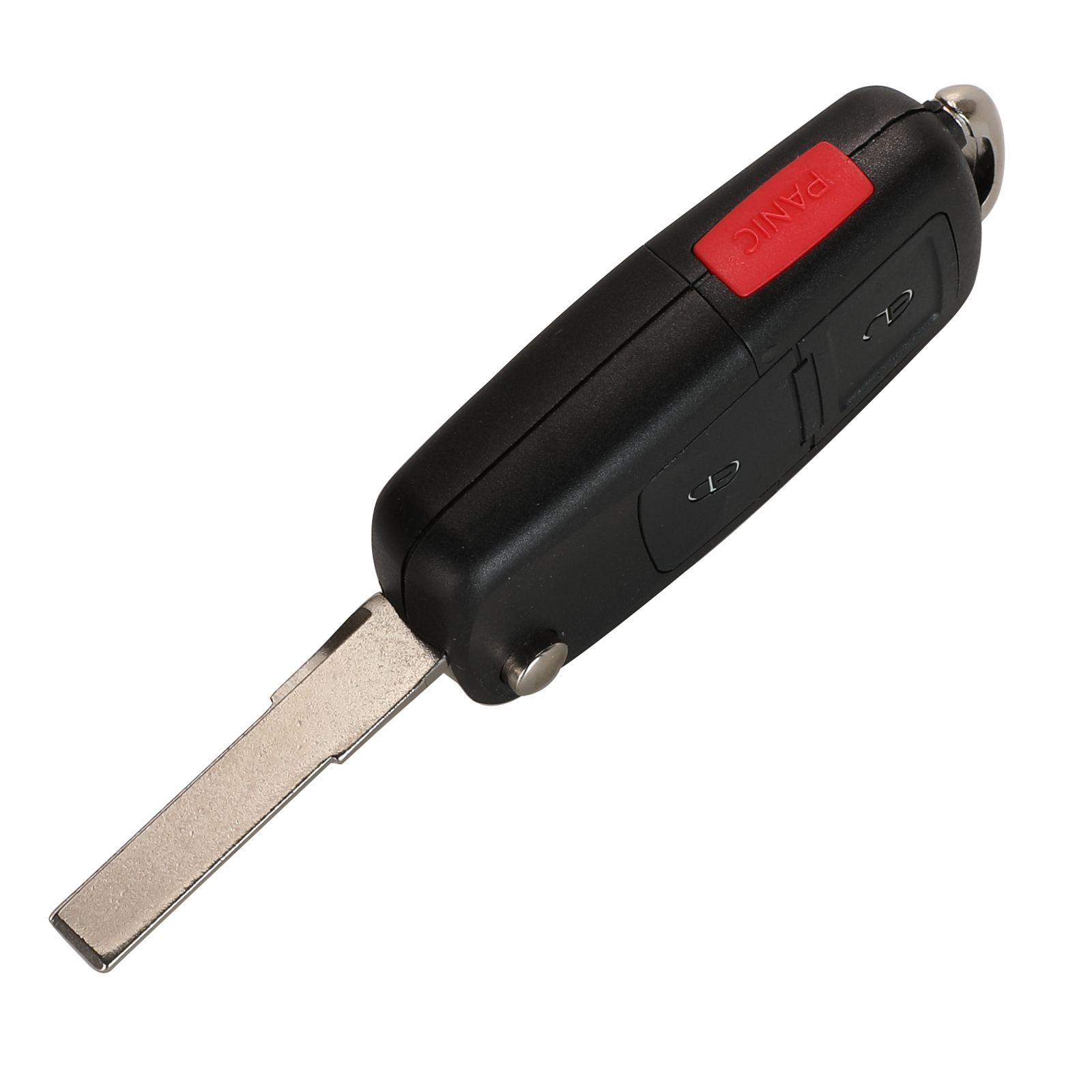 jingyuqin Folding Car Remote Key Shell Case For VW Passat Polo Golf Touran Bora Ibiza Leon Octavia Fabia With/Without Blade