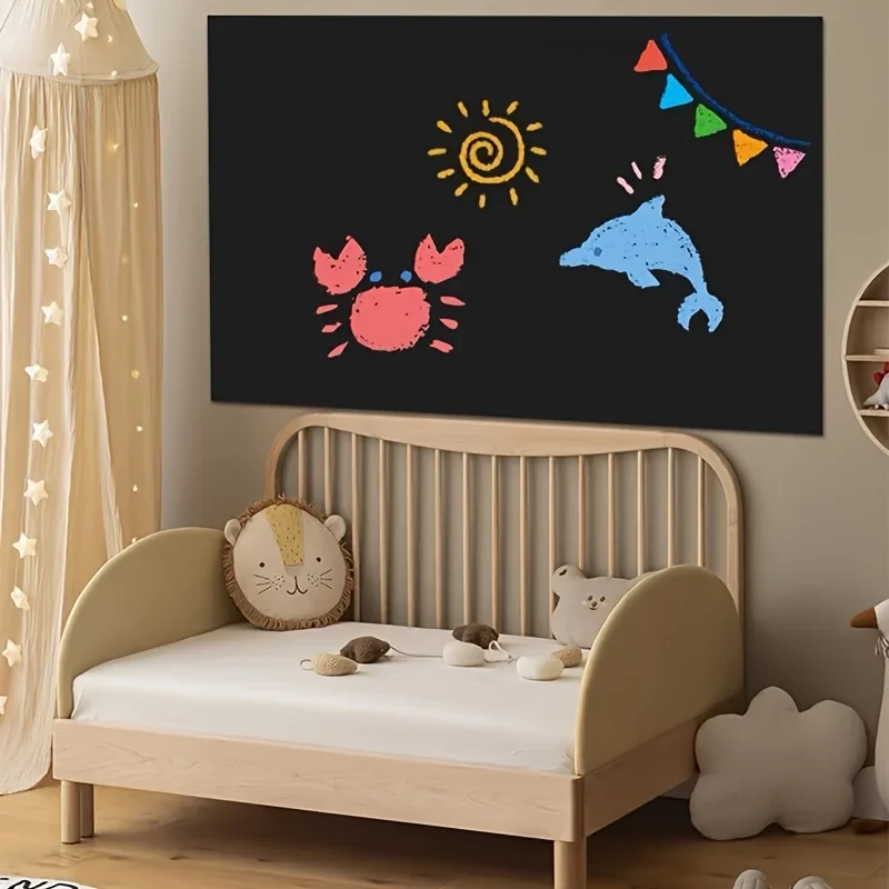 Self-Adhesive Whiteboard Roll – Easy Install for Home, Office & Classroom, Damage-Free Removal