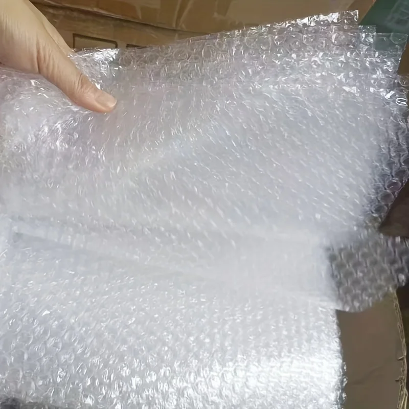 Película de embalaje de espuma a prueba de golpes: protección de espuma transparente, evita colisiones y vibraciones, adecuada para correo y uso en oficina