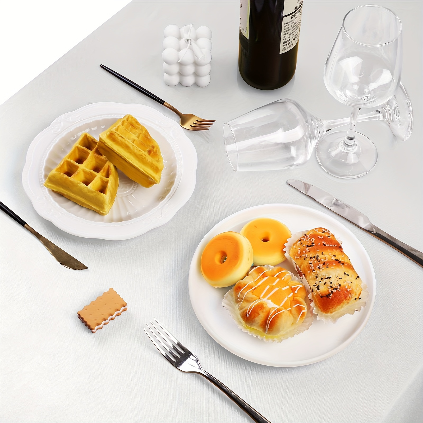 Toalha de mesa retangular de cetim, toalha de mesa branca para casamento, natal, chá de bebê, eventos de aniversário, decoração de banquete, mesa de jantar para casa