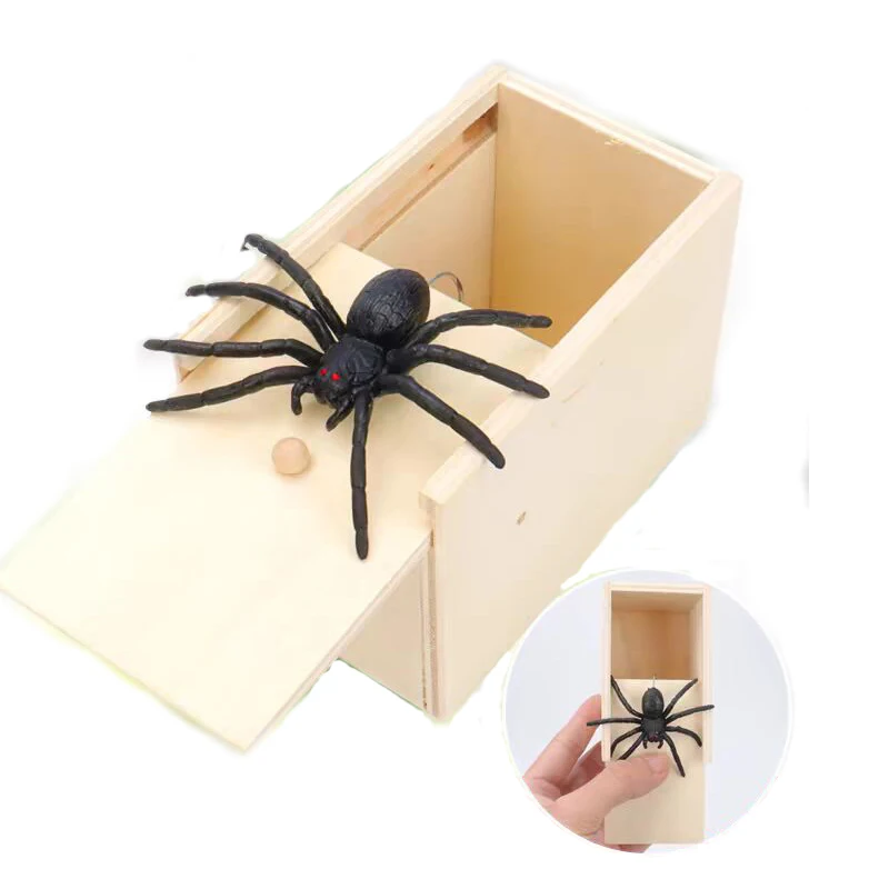 Fun Spider Box Potato Chip Can Jump Spring Snake roach Toy Gift April Fool Day Halloween Party Decoration Prank Trick Joke Toys