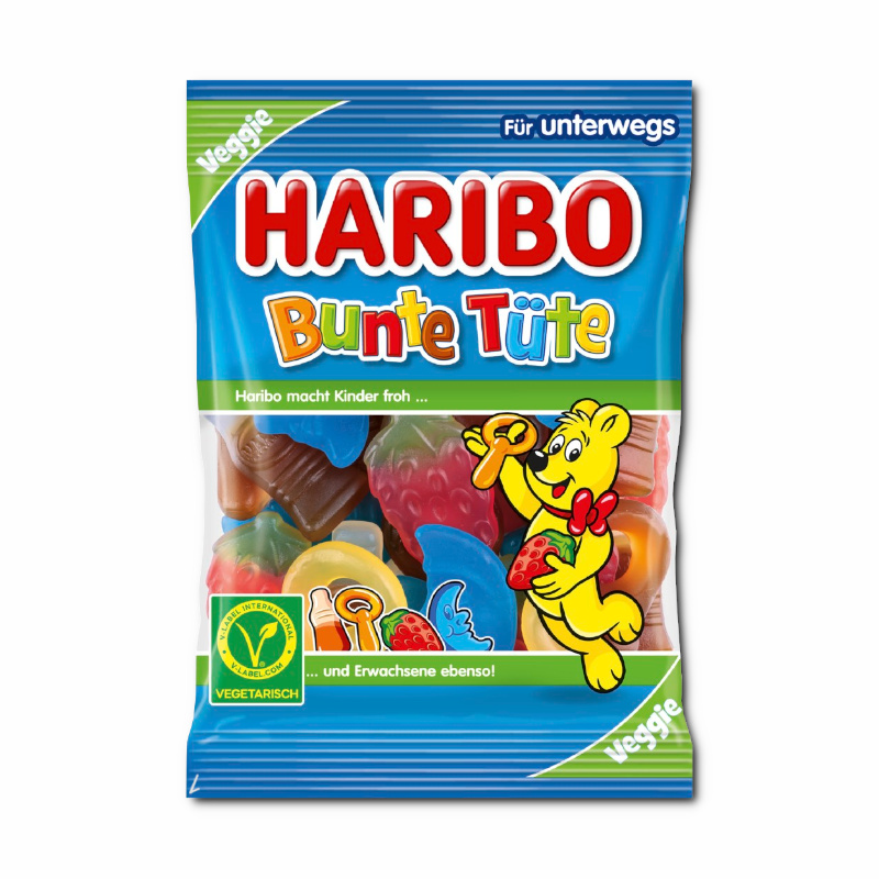Bunte Tute 100g - Haribo Gels
