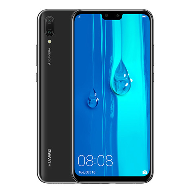 HONOR Y9-2019 Smartphone Firmware Global Câmera Frontal de 6,5 polegadas Bateria de 16M 4000 mAh CPU Haisi Qilin 710 telefone usado