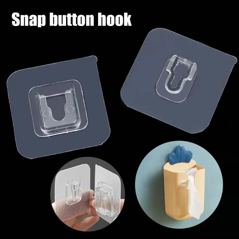 1/10set Socket Router Holder Punch-free Multi-functional Holder Wall Mounted Router Rack Support Paste Hook Photo Frame Sticker