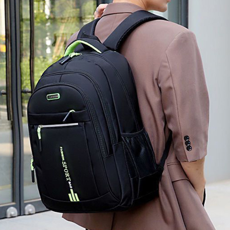 Frühling neue rucksack männlichen freizeit geschäfts reise rucksack Große kapazität junior high school tasche weibliche computer männer tasche