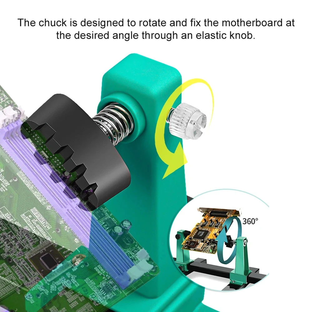 Multiple specifications Circuit Board Welding Repairing Disassembly Fixture 360°MainBoard Circuit Board Maintenance Holder