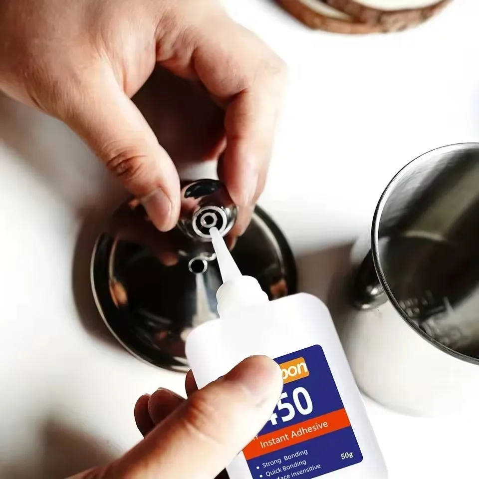5Sec Super Glue Strong Bond สําหรับรองเท้า/แก้ว/โลหะ/ไม้/พลาสติก, เซรามิคแห้งเร็วอุตสาหกรรม Strength Instant กาว