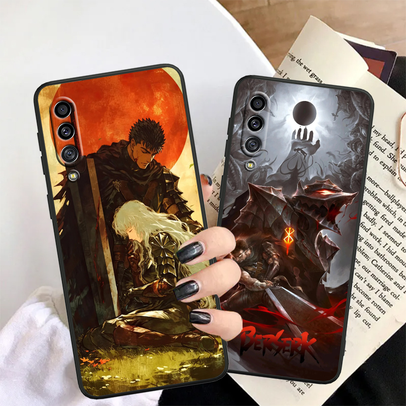 Casing HP legenda angin, pelindung ponsel belakang hitam untuk Samsung A53 A52 A33 A32 A51 A71 A21S A13 A73 A50 A22 A23 A03 A72 A54 A12 5G