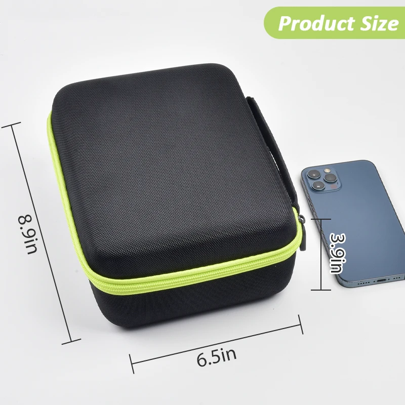 (TYLKO ETUI) Etui kompatybilne z Brother P-Touch PTD220 D210 Domowa/biurowa codzienna maszyna do tworzenia etykiet, uchwyt do przechowywania, organizer do przenoszenia