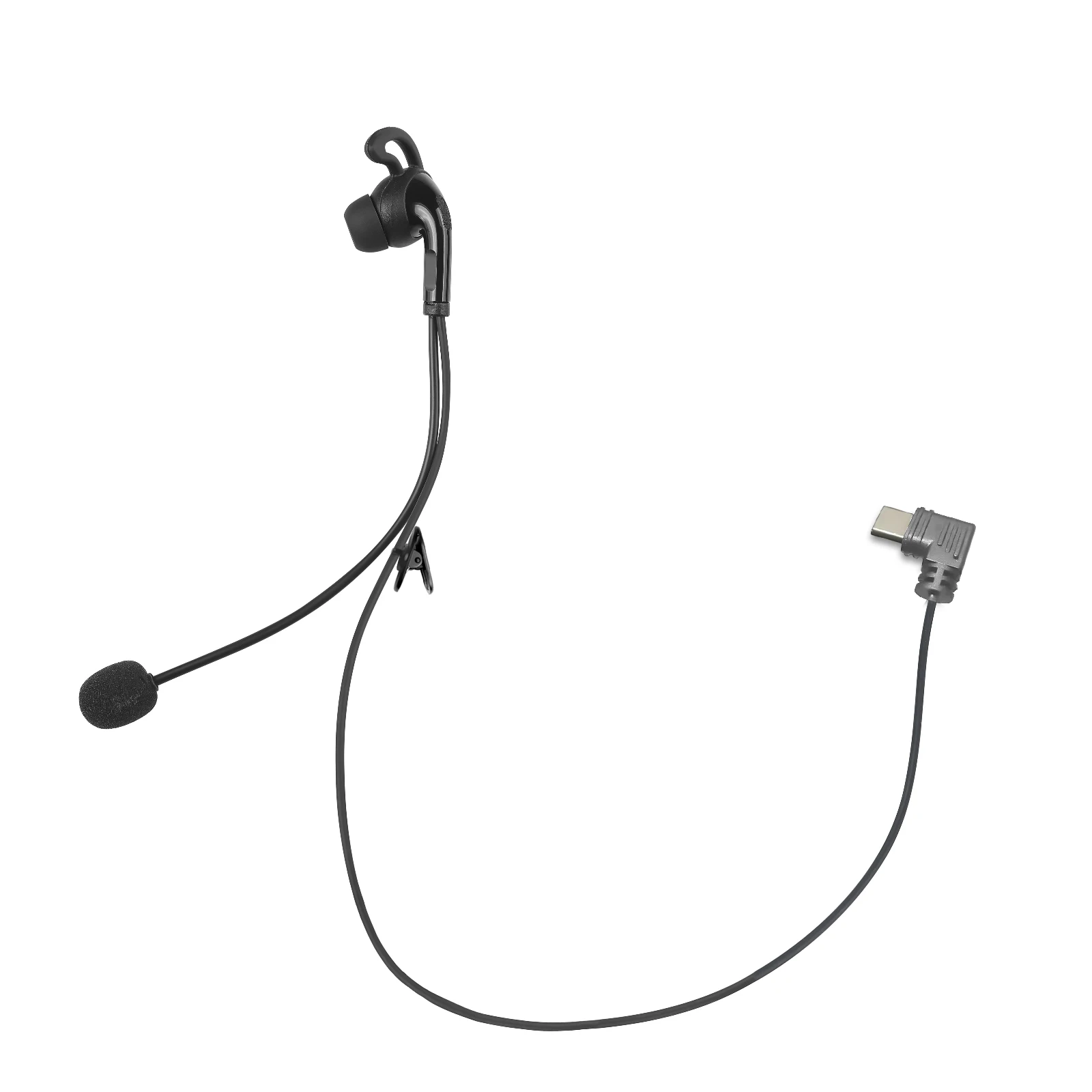 EJEAS 1/2 Uds tipo C HIFI árbitro auriculares intercomunicador de fútbol con micrófono para V4CPlus/V6CPro