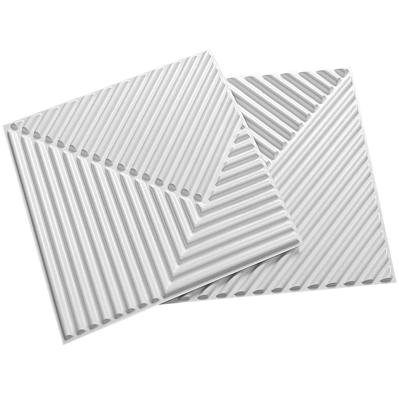 30x30 ซม.บ้านผนังการปรับปรุงสเตอริโอ 3D ผนังแผง self-กาว 3D สติ๊กเกอร์ติดผนังกระเบื้องศิลปะ 3d วอลล์เปเปอร์ห้องน้ําเพดาน