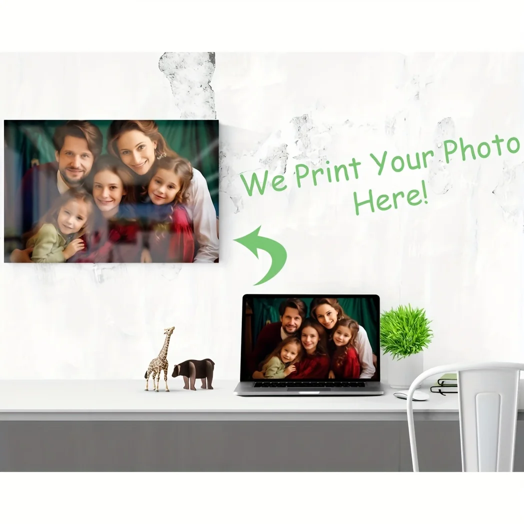 Personalizado impressões em tela foto cartaz personalizado para vida familiar animais de estimação anime aniversários casamentos cenário decoração para casa presentes
