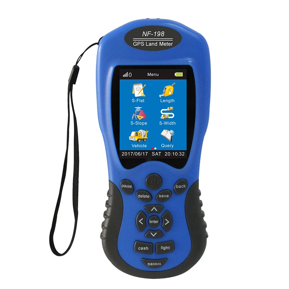 NOYAFA NF-198 GPS Mu Meter Оборудование для измерения землекометра Устройство для измерения площадки земли и картографирования на ферме