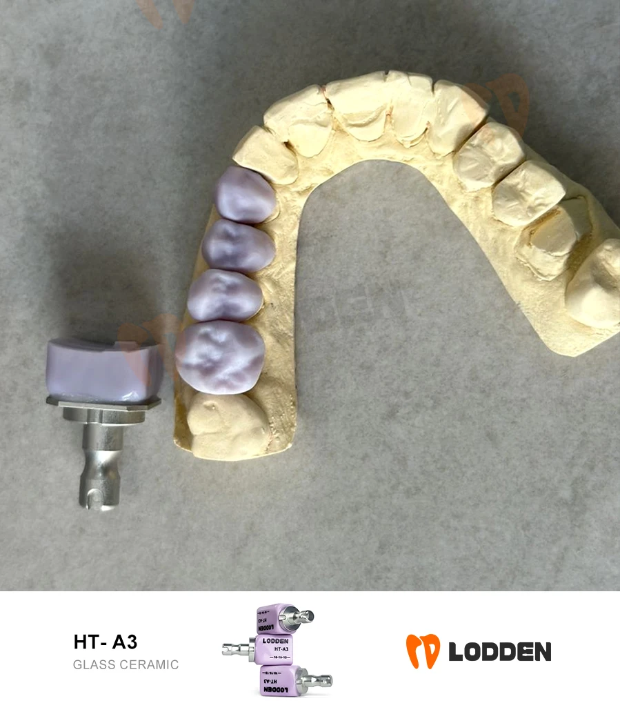 10Pcs Lodden Lithium Disilicate Blocks C14 Dental Glass Ceramic Cubes LT/MT/MO/HT for CAD CAM Sirona Cerec Milling System
