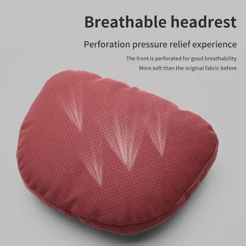 NEW Top Quality Car Headrest Neck Support Seat For Maybach Design S Class Soft Universal Adjustable Car Neck Pillow Waist pillow