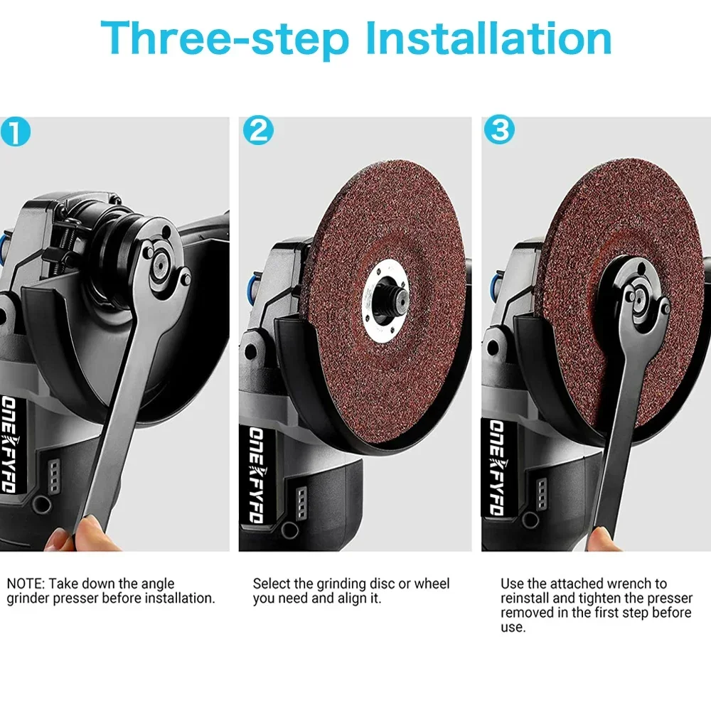 Amoladora angular sin escobillas de 125mm, batería de iones de litio, corte inalámbrico, pulido para batería Makita de 18V