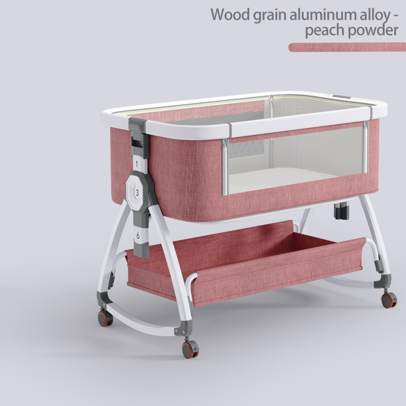 Custom High Quality Easy Folding Baby Travel Bed Set Modern Design Includes Baby Mobile Cribs for Sleep Made of Durable Aluminum