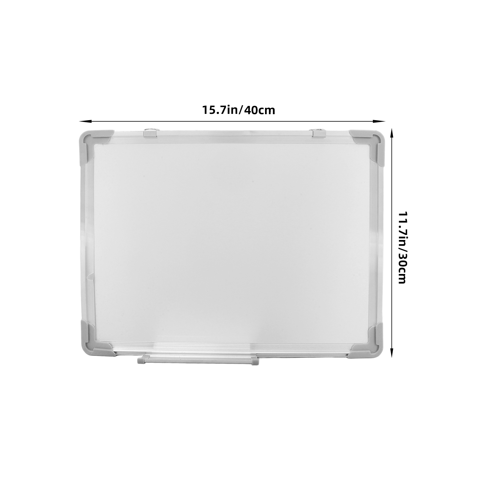 Pizarra blanca plegable para colgar en la pared para el hogar, escuela, tablero grande de borrado en seco con marco de aluminio, suministros de presentación, Mini blanco