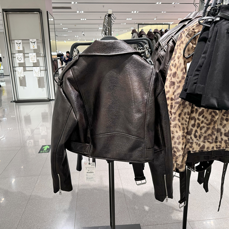 Qualidade original jaquetas de motociclista de couro falso para mulheres sexy jaqueta curta casacos femininos cintos bolsos com zíper jaqueta de couro outwear
