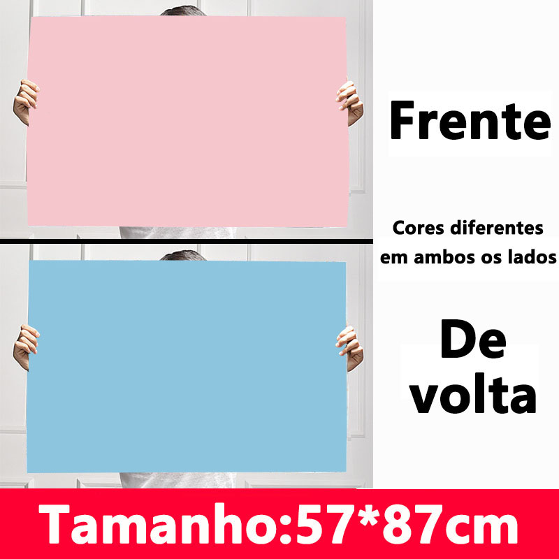 Backdrops fotografia papel de parede 57*87cm 2 lados cor sólida foto fundo adereços para estúdio foto recém-nascido produto fotográfico