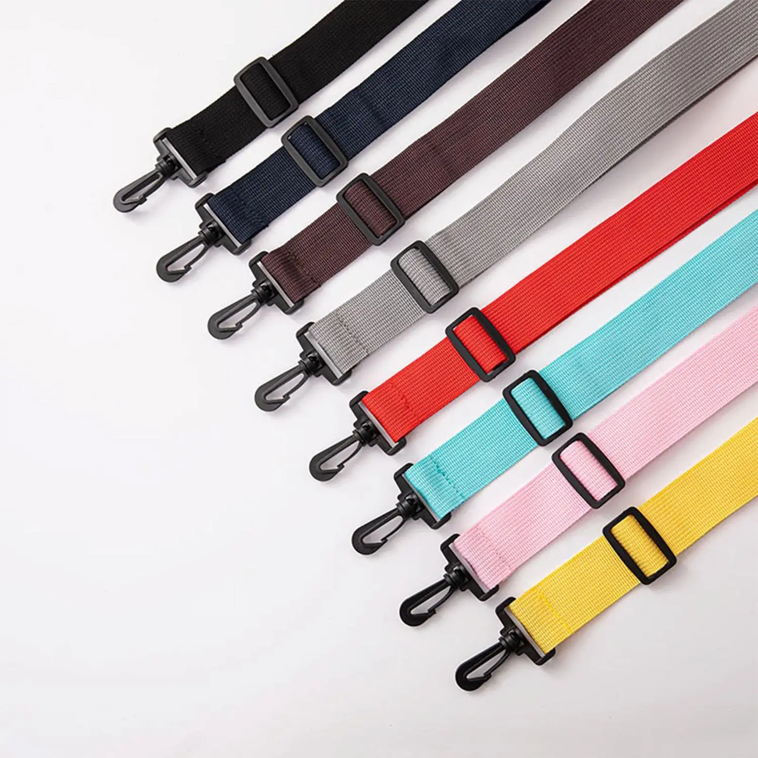 2.5 cm Wide Shoulder Strap Multi Color Universal Adjustable Crossbody Strap Bag Accessory Replacement Crossbody Shoulder Straps