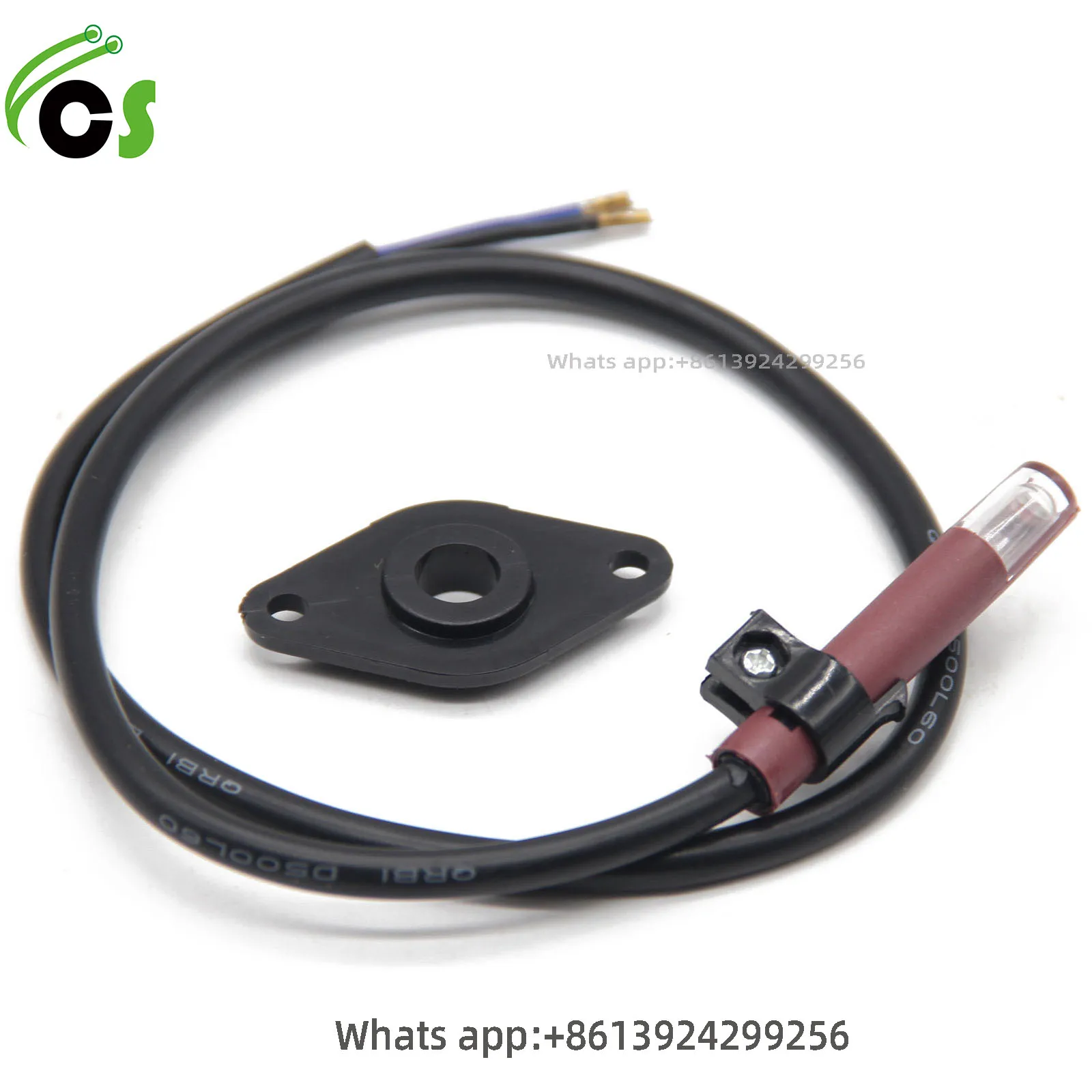 Csbao เครื่องตรวจจับเปลวไฟ QRB1โฟโตไวต่อแสงตรวจจับเตา QRB1แดงโฟโตเซลล์สำหรับเผาน้ำมัน