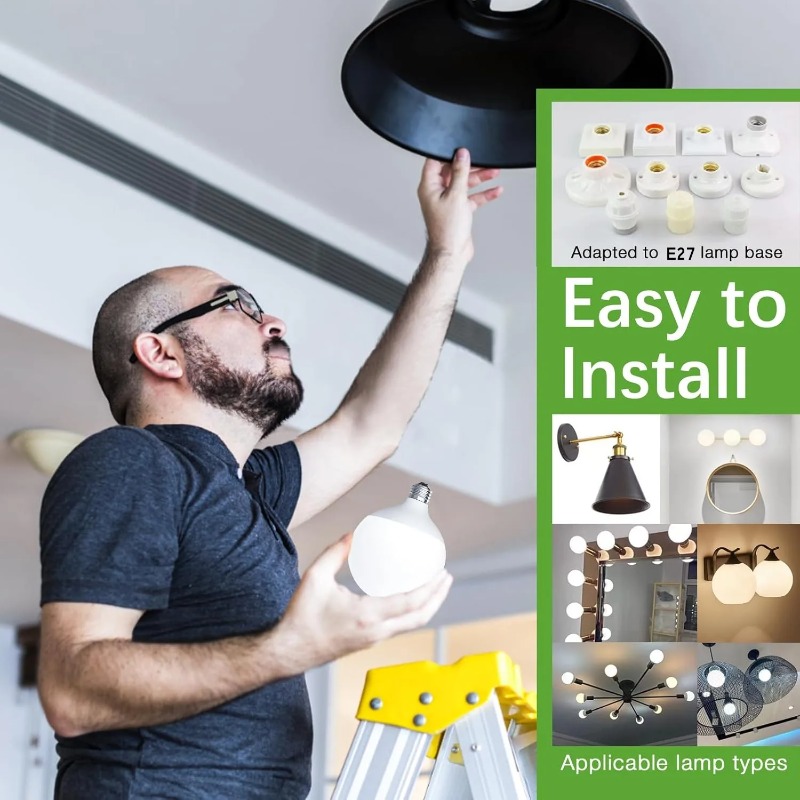 LED Bulb E27 20W 15W 220V 230V G80 G95 G120 Energy Saving Global Light Lampada Ampoule LED Light Bulb White Warm White LED Lamp