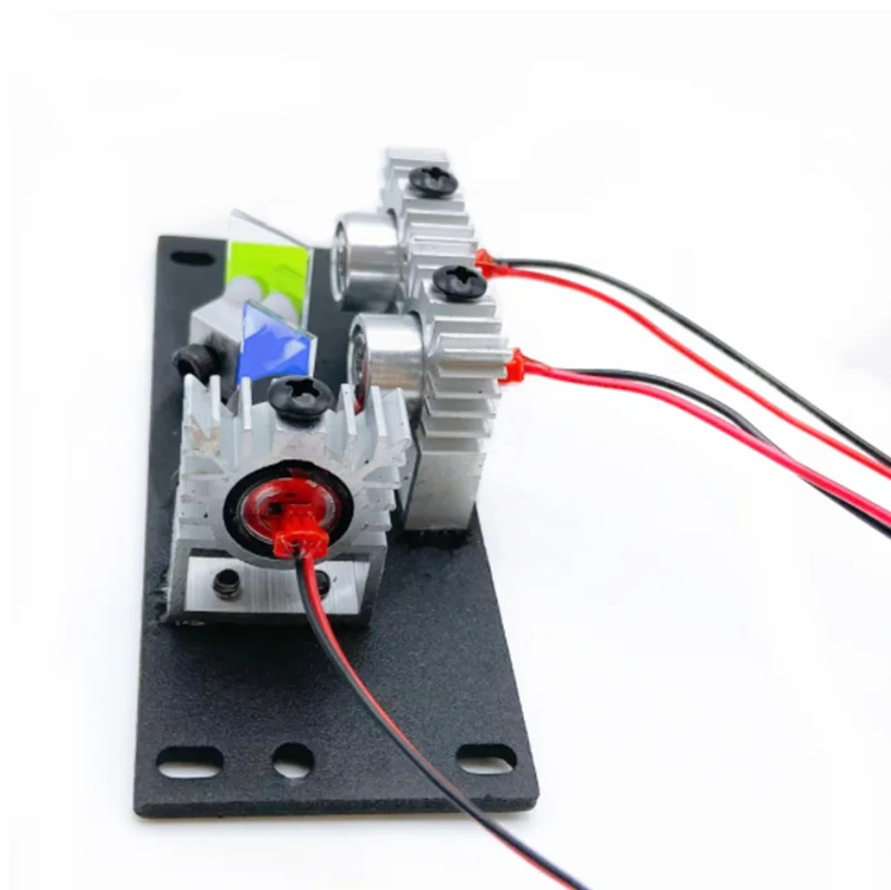 Módulo láser a todo color blanco sintético Tricolor RGB rojo verde azul de 500mw TTL + analógico
