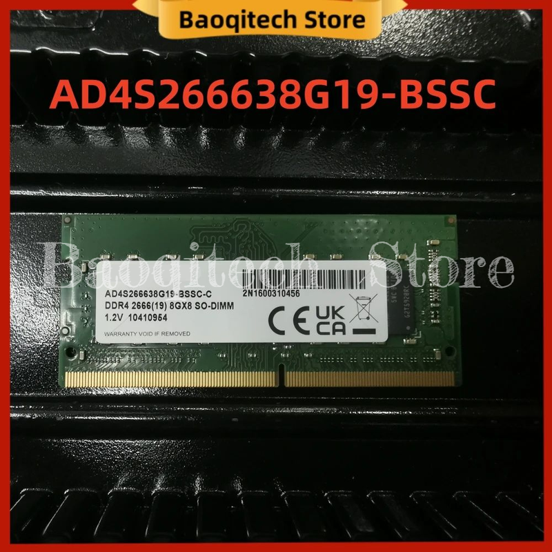 Brandneues Original AD4S 266638 G19-BSSC DDR4 8 GB SO-DIMM 2666 1,2 V für ein DATAMemory-Modul DDR4 SDRAM 260-SODIMM