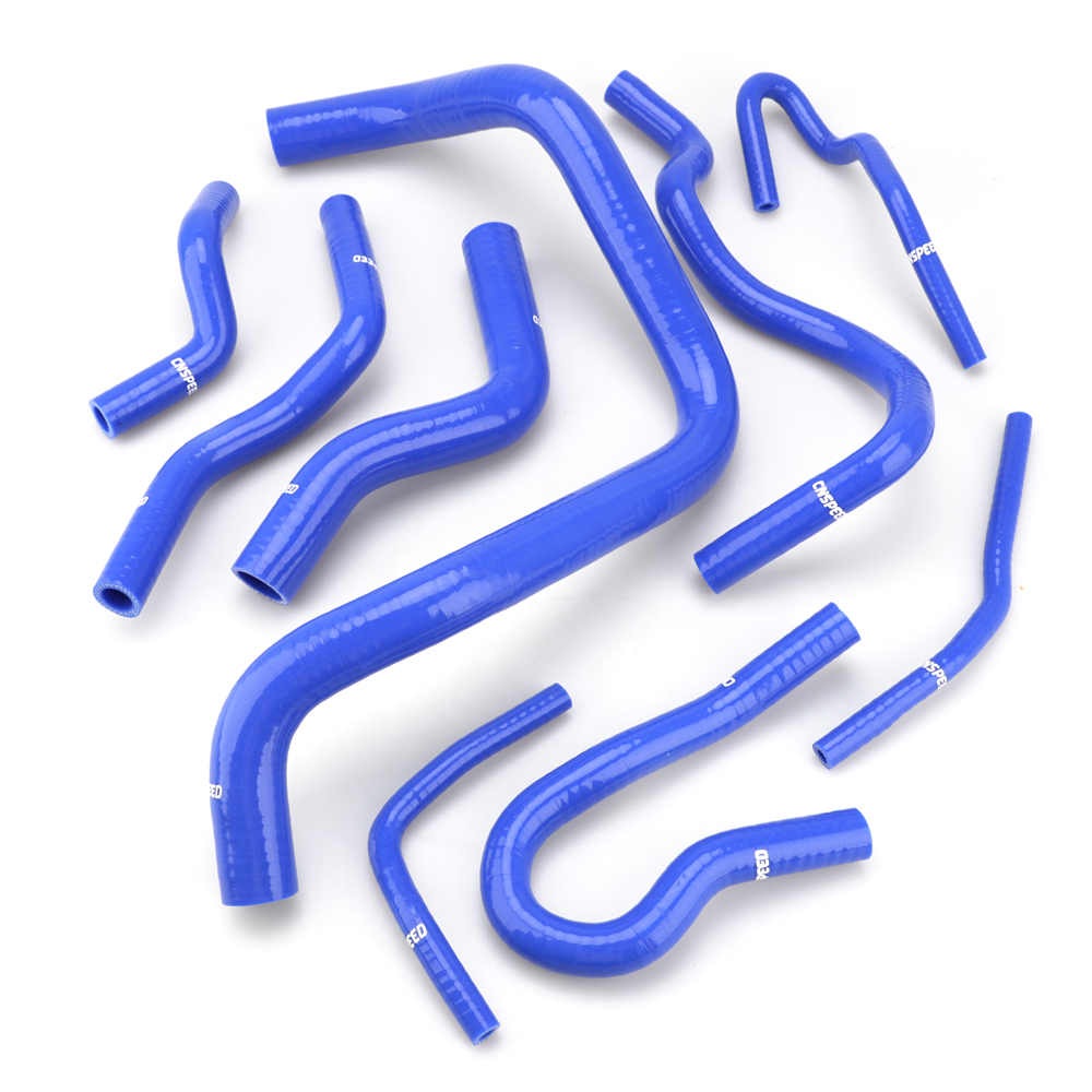 シリコンラジエーターホークキット,カーアクセサリー,ホンダシビック,1992 1993 1994-1995 d15 d16 eg,ブルー,9個