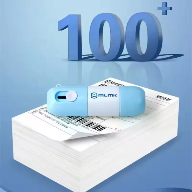 Thermal Paper Correction Fluid with Unboxing Knife Portable Durable Thermal Paper Data Identity Protection Fluid Eraser