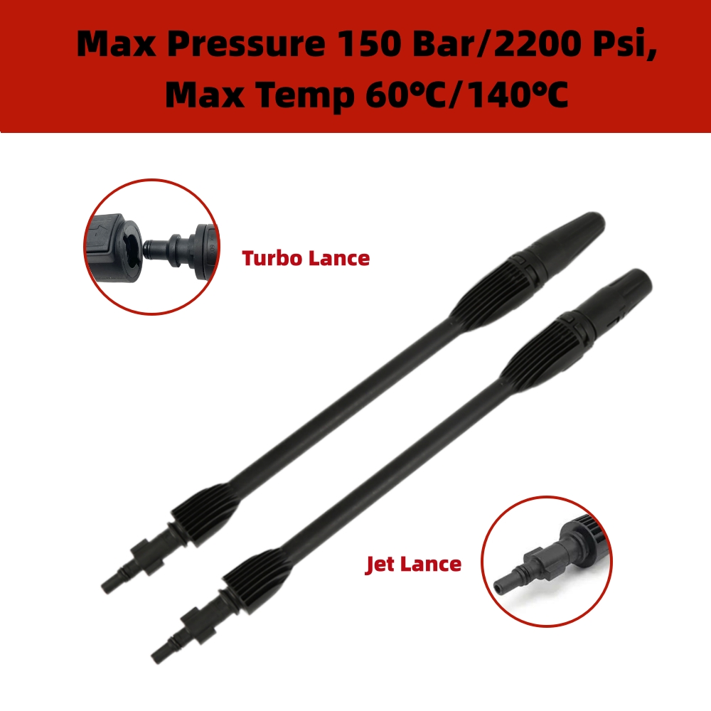 Ugello lancia per pistola a spruzzo per idropulitrice per idropulitrice AR Blue Clean Black Decker Bosch Michelin Makita Stanley